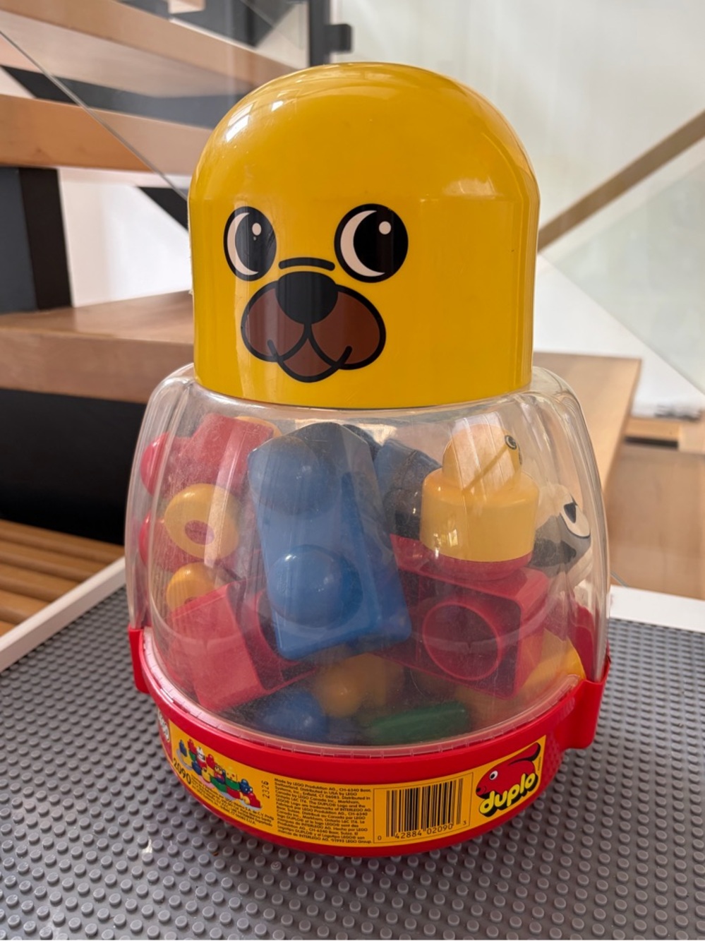 Vintage Lego Duplo Primo Baby Storage Bear Set Number 2090